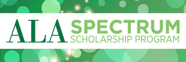 green text that reads "ALA SPECTRUM SCHOLARSHIP PROGRAM"