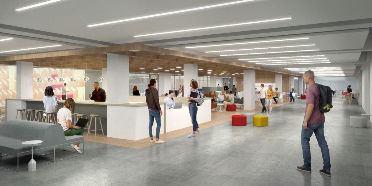 INFO Commons, a dynamic new student space planned for Hornbake, will offer flexible spaces, labs, and other amenities dedicated to exploring information technology.