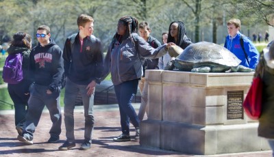 Diverse Students Walking Together on Campus
