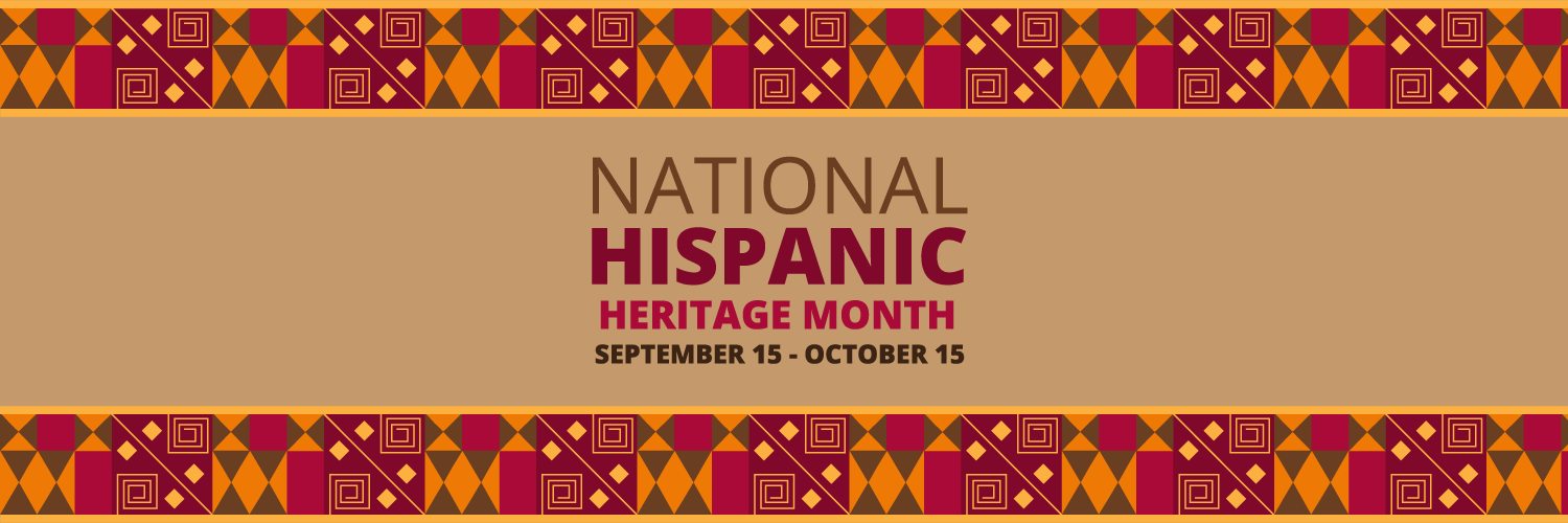 National Hispanic Heritage Month Banner
