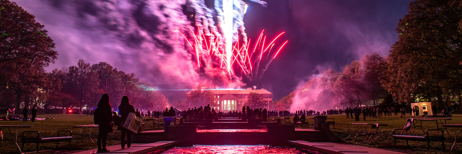 UMD Homecoming Fireworks