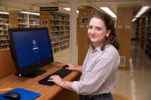 Photo of iSchool Alumna, now a UMD Librarian