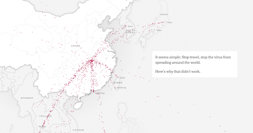 Interactive timeline showing how the Coronavirus initially took root in Wuhan