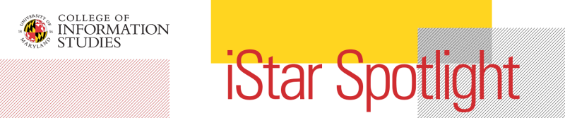 graphic with the iSchool logo that says iStar Spotlight